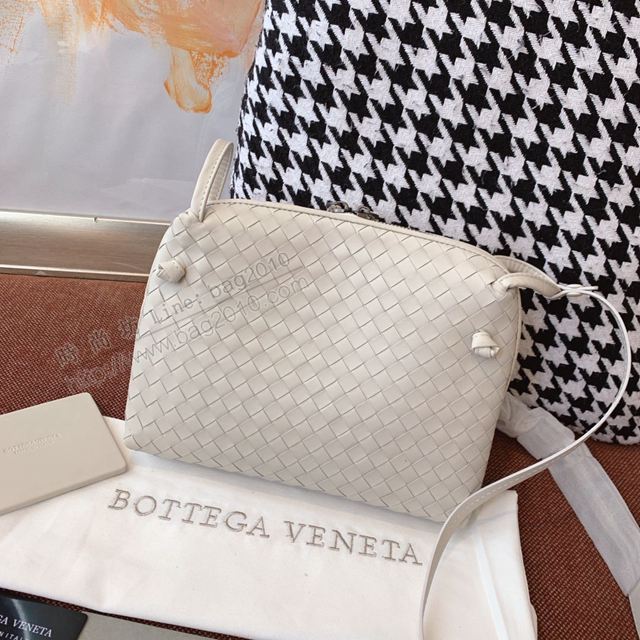 Bottega Veneta女包 寶緹嘉19新款編織胎皮郵差包 BV拉鏈繩結單肩斜挎女包 steny包  gxz1100